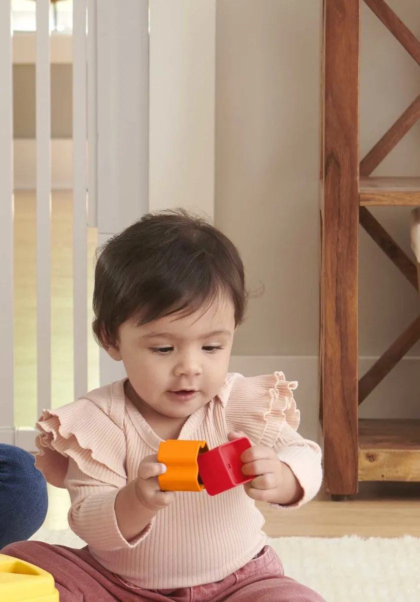 Fisher Price Baby’s Eerste Blokken Houten Speelgoed - Meerkleurig