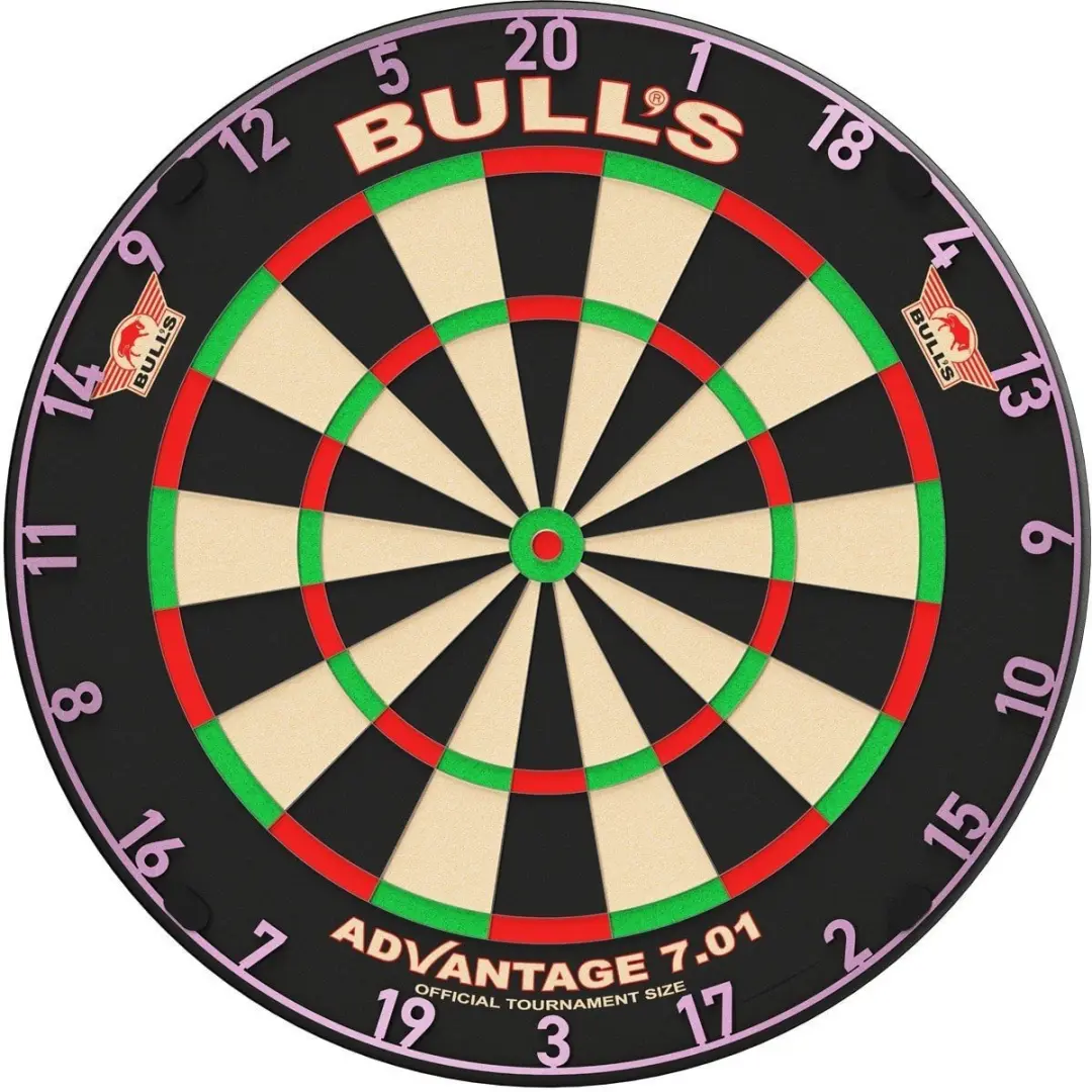 Bull's BU-65011 Darten Nummerringen - 5 Stuks - Mat