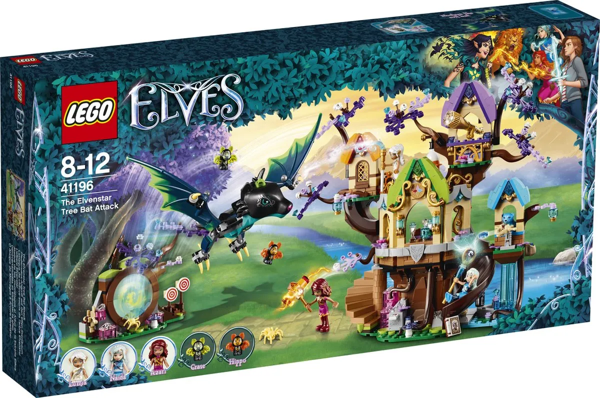 LEGO Elves Vleermuisaanval Elvenstar Boom 41196
