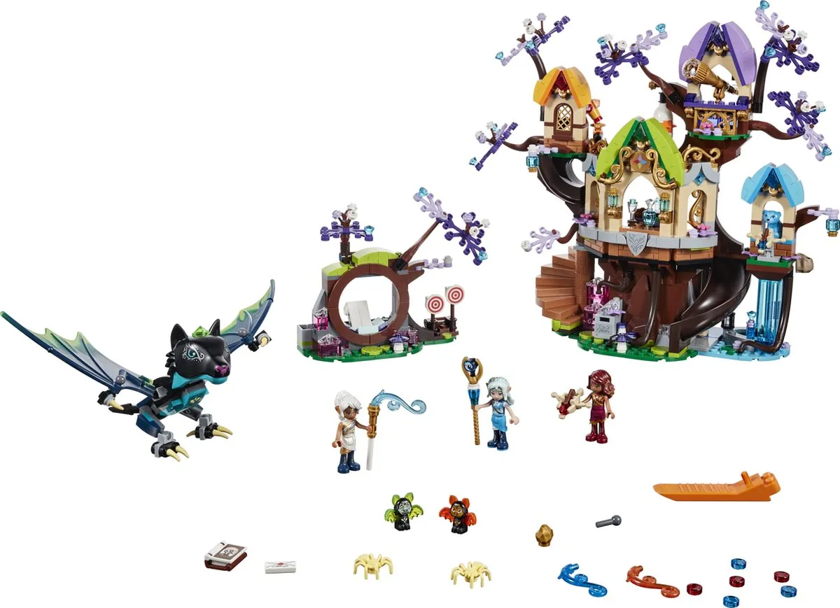 LEGO Elves Vleermuisaanval Elvenstar Boom 41196 - 883 Stukken - 3 Minifiguren