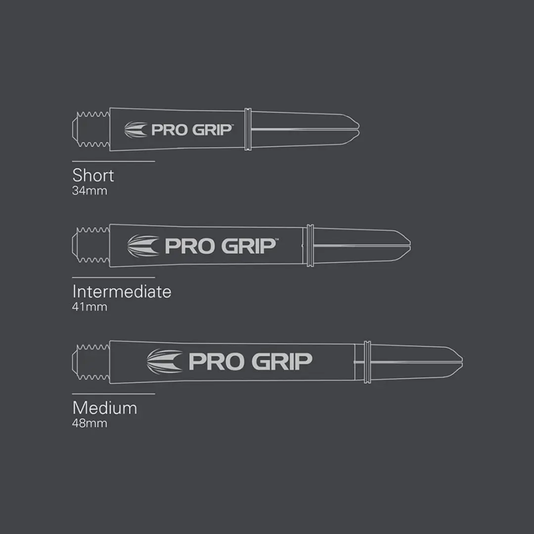 Target Pro Grip 3 Dart Shafts - 3 Stuks - Rood - afbeelding 4 van 6