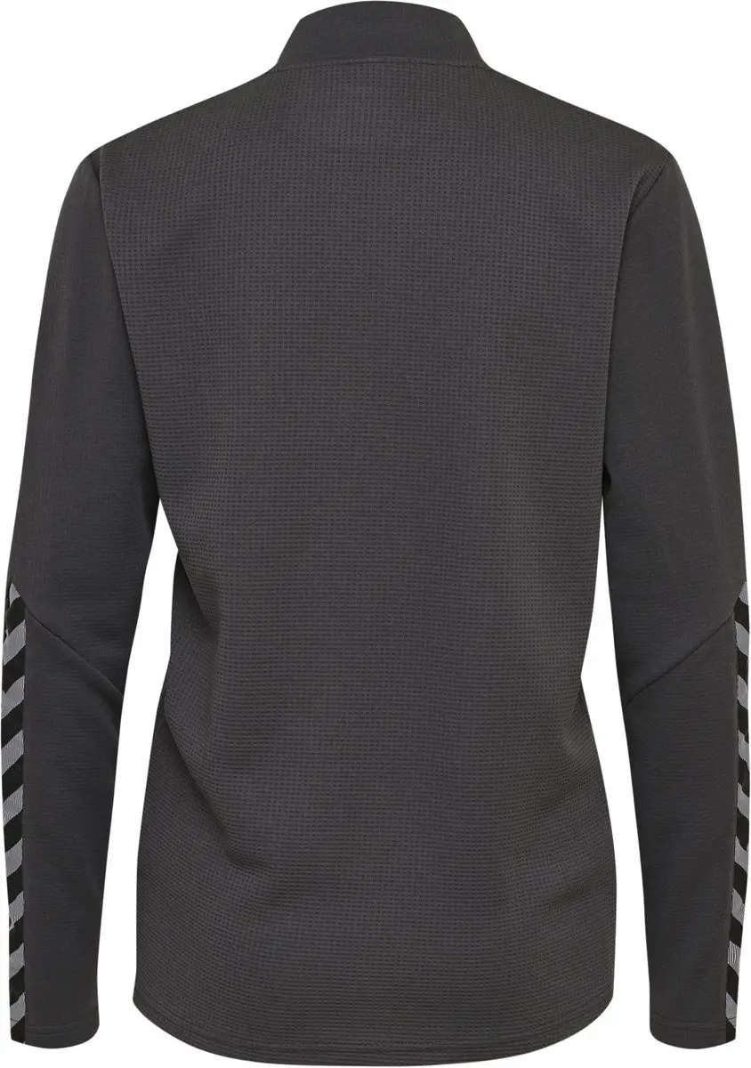 Hummel Authentic Half Zip Sweatshirt - Vrouwen - M - Grijs - afbeelding 3 van 6
