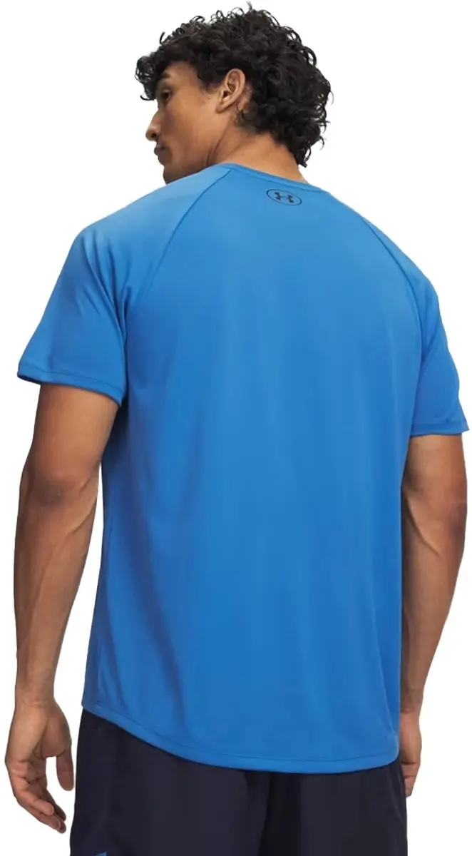 Under Armour UA Tech 2.0 SS Tee - Aegean Blauw - afbeelding 2 van 6