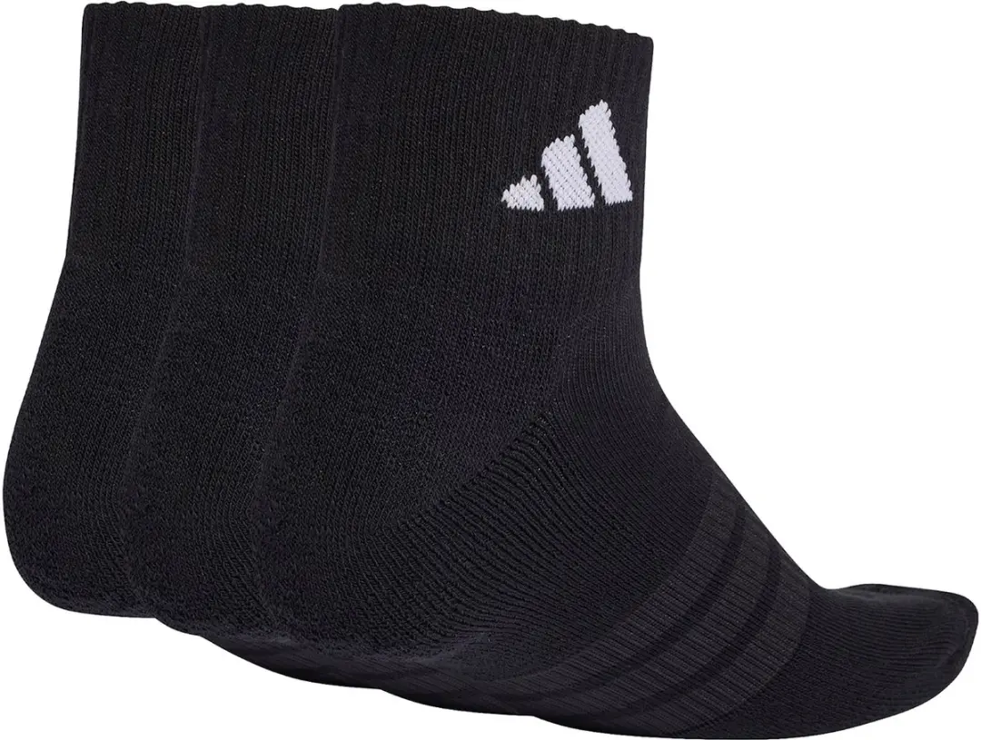 adidas Enkelsokken KC9633 - 3 Paar - Maat 40-42 - Zwart