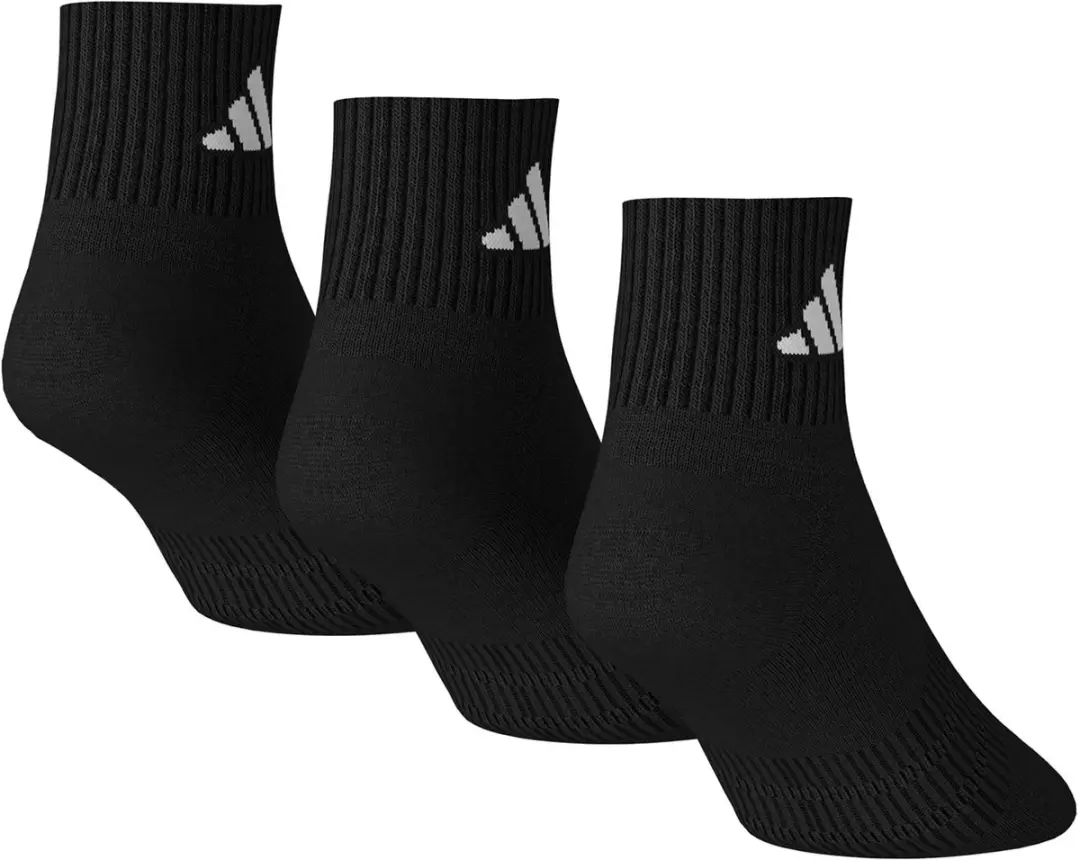 adidas Enkelsokken KC9633 - 3 Paar - Maat 40-42 - Zwart