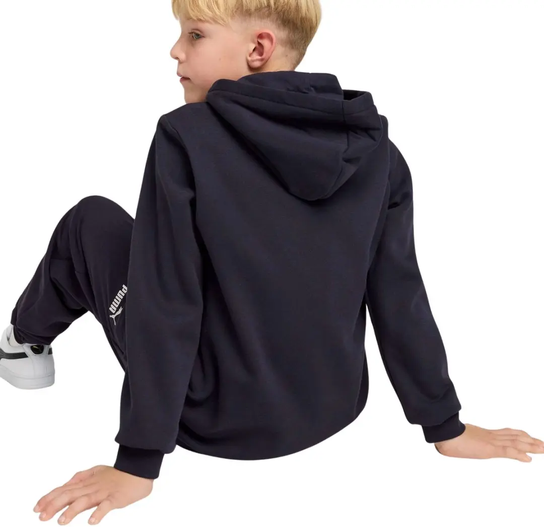 PUMA ESS No. 1 Logo Hoodie - 152 New Navy