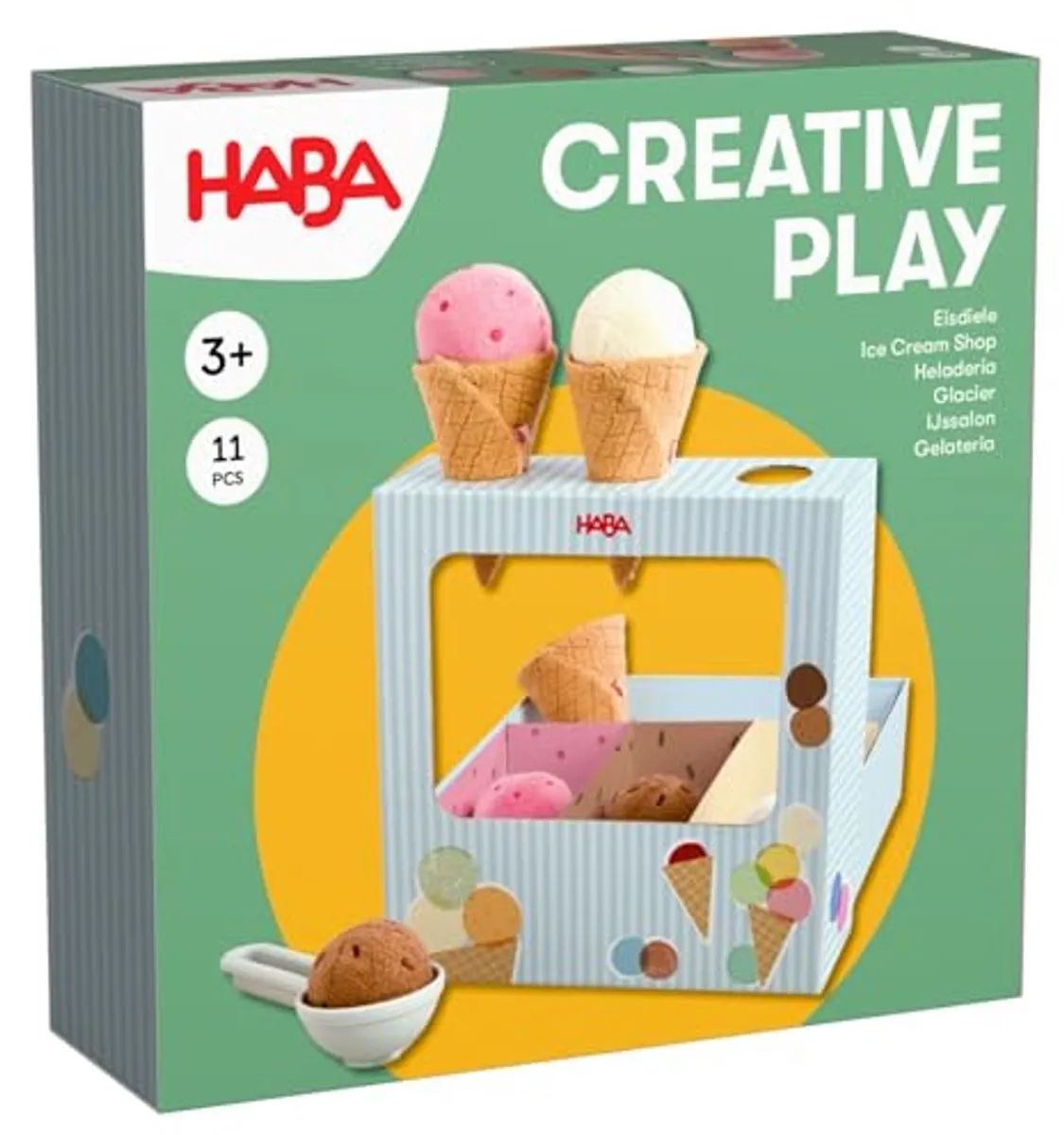Haba Creative Play IJssalon Speelgoedset