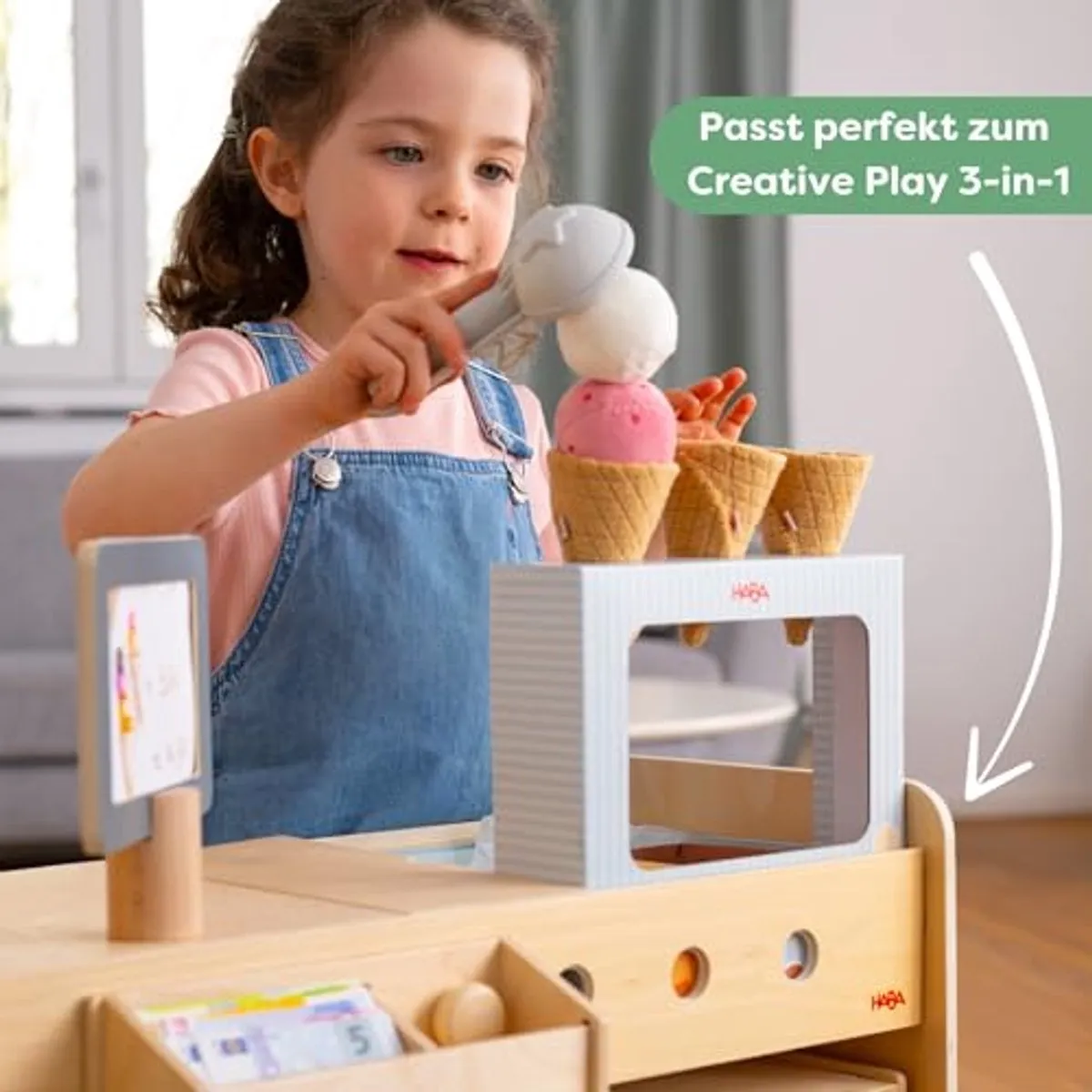 Haba Creative Play IJssalon Speelgoedset - Multicolor