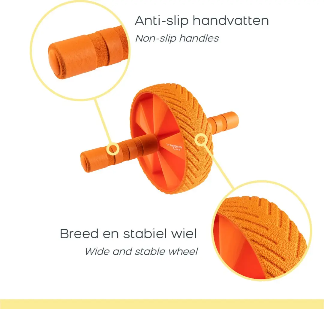Wonder Core Buikspierwiel - Oranje