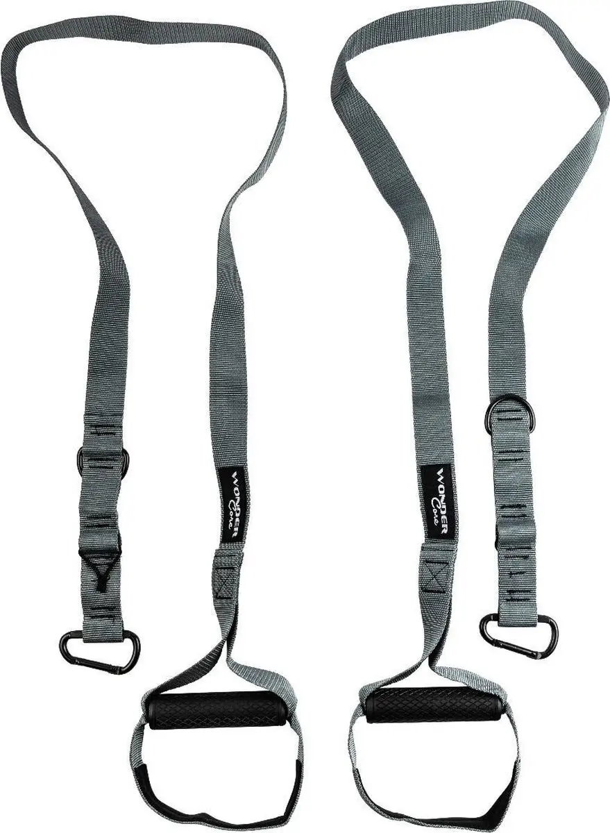 Wonder Core Door Gym Trainer - Suspension Trainer - Grijs
