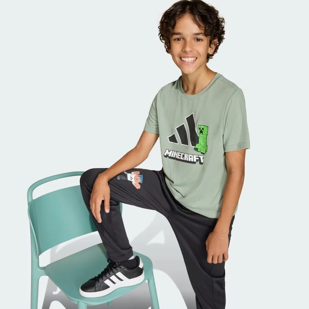 Adidas Minecraft Trainingsbroek KD0984 - 116 - Zwart