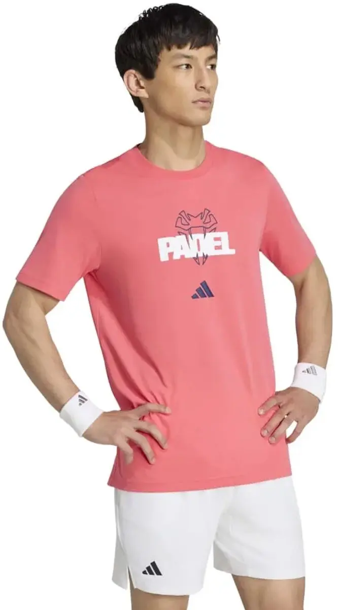 Adidas Padel T-shirt Roze XL