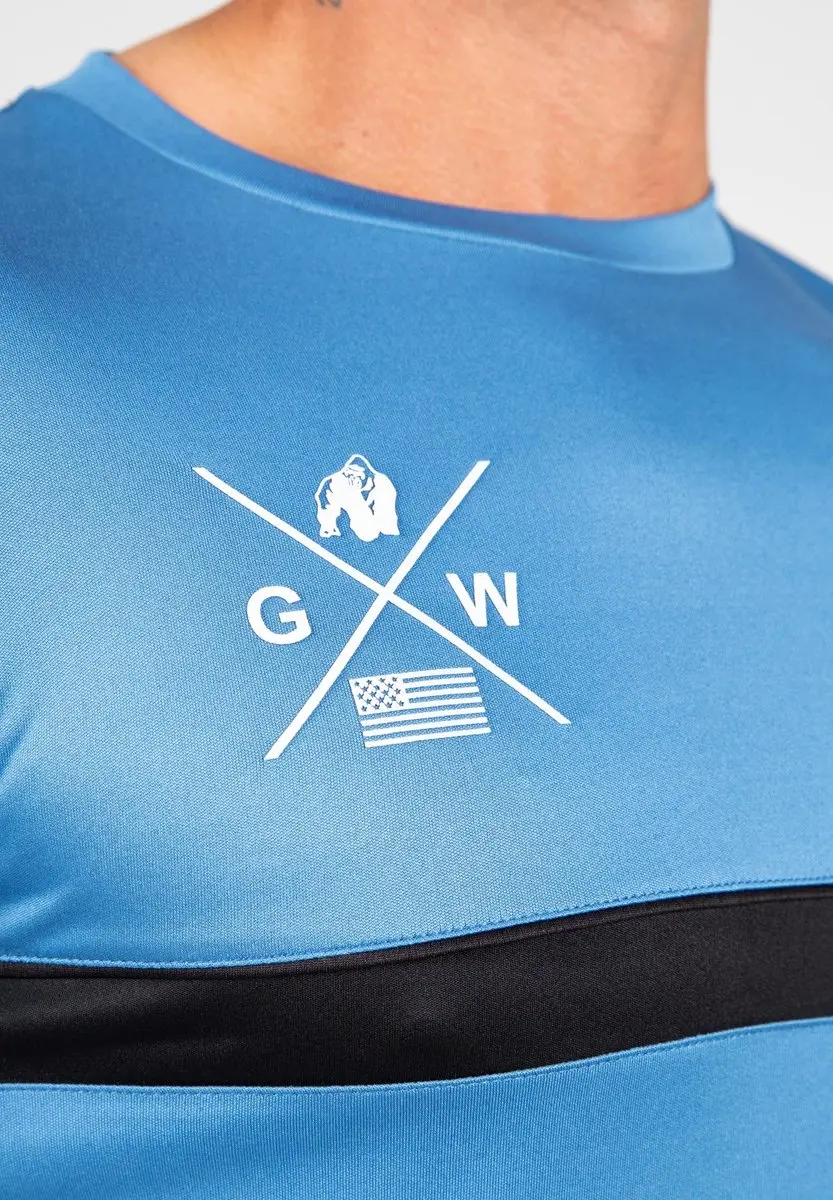 Gorilla Wear Vernon T-shirt - Blauw L