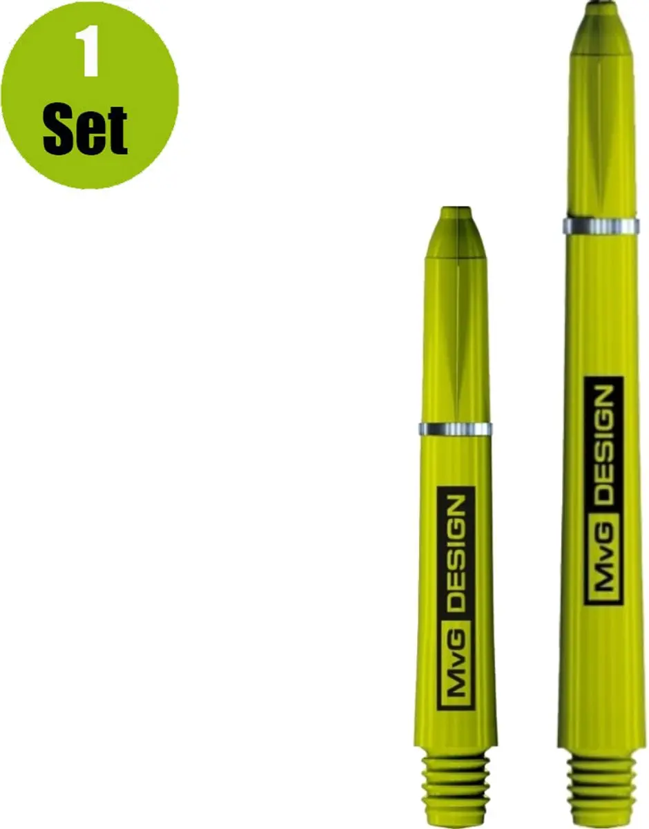 Winmau Michael van Gerwen Ring Grip MvG Design - 3 Stuks - Groen