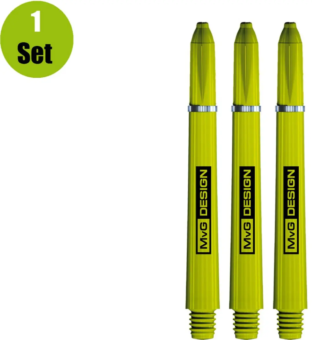 Winmau Michael van Gerwen Ring Grip MvG Design - 3 Stuks - Groen