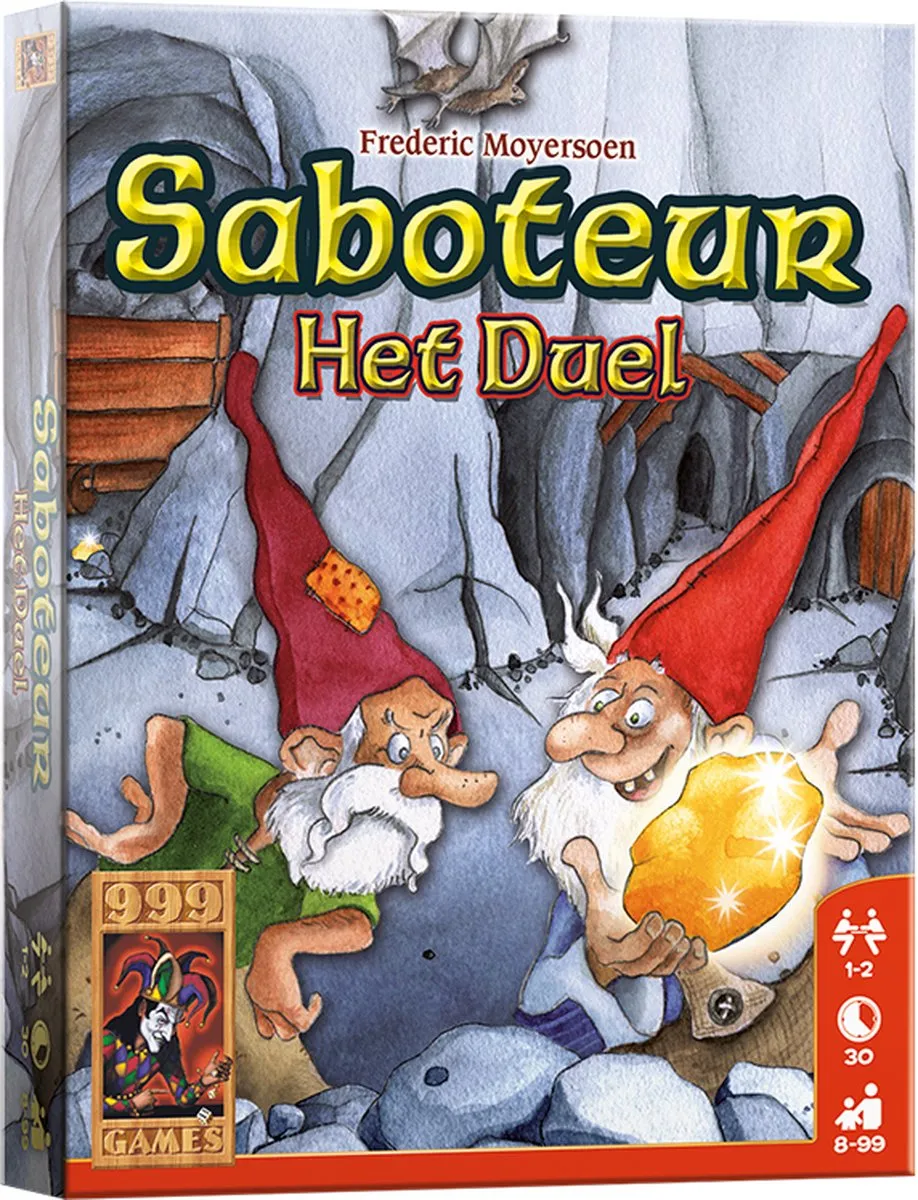 999 Games Saboteur Het Duel Kaartspel - 2 Spelers