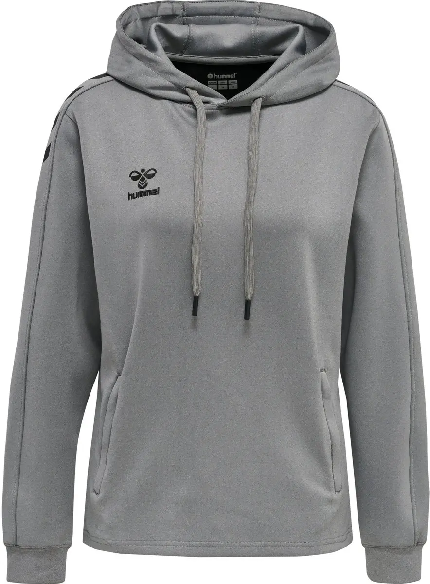 Hummel Core XK Poly Sweat Hoodie Dames - XS - Grijs