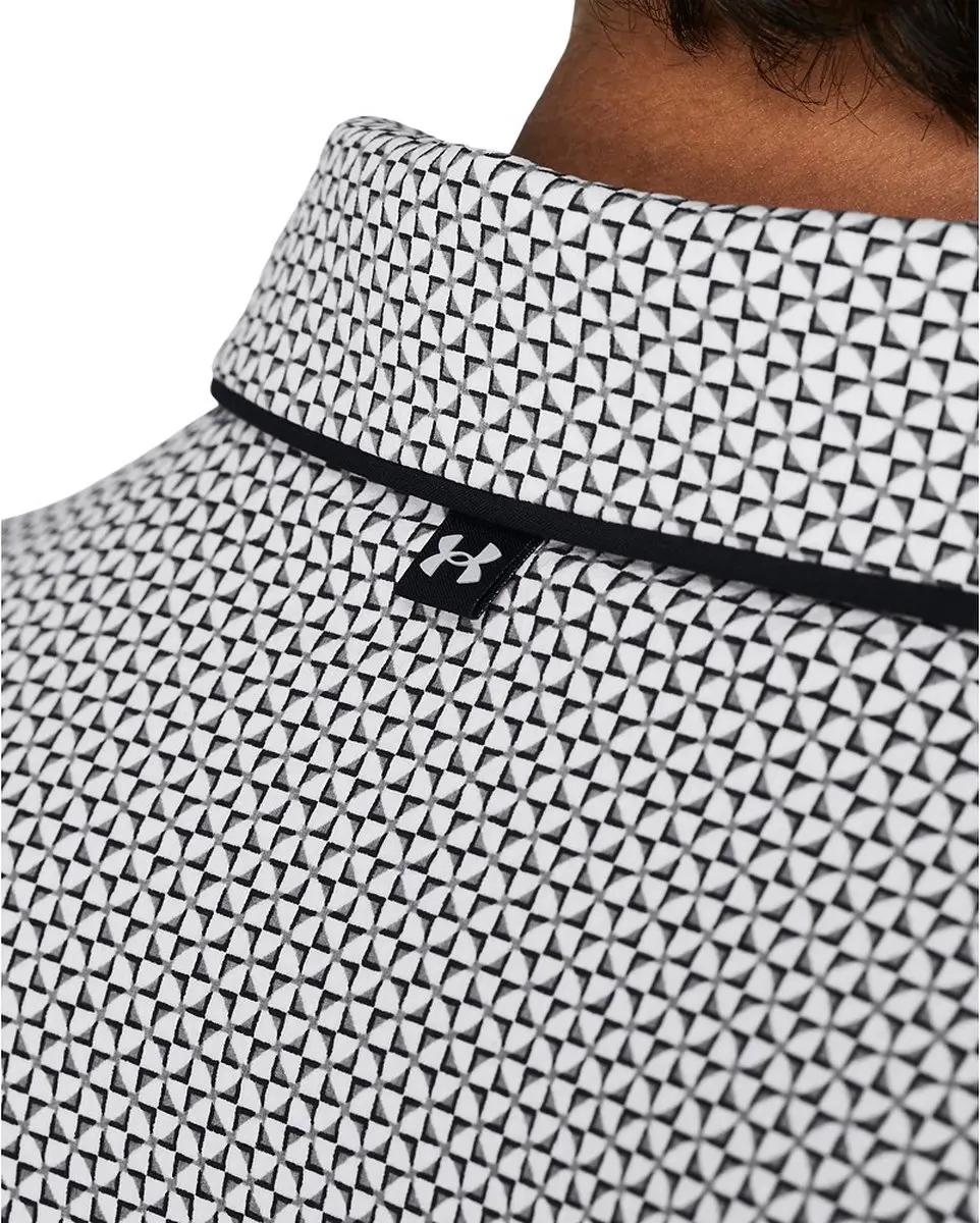 Under Armour Iso-Chill Verge Croscutt Golfpolo - XL - Wit