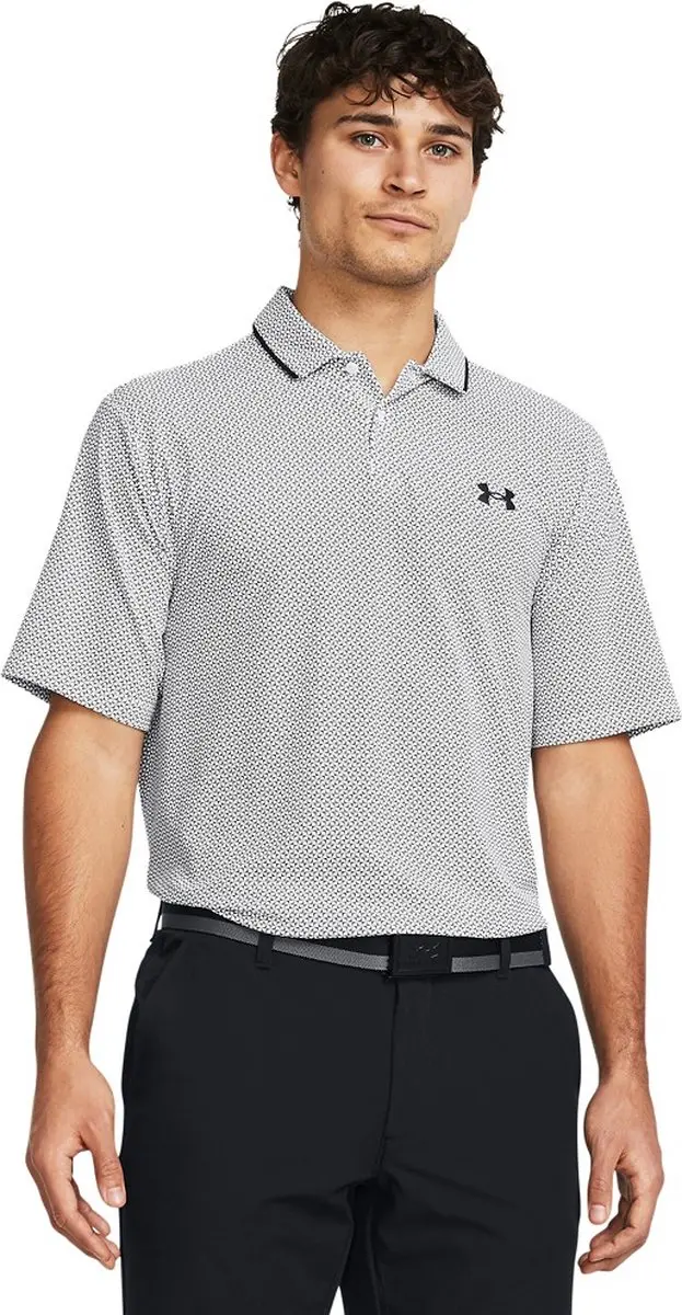 Under Armour Iso-Chill Verge Croscutt Golfpolo - XL - Wit - afbeelding 6 van 6