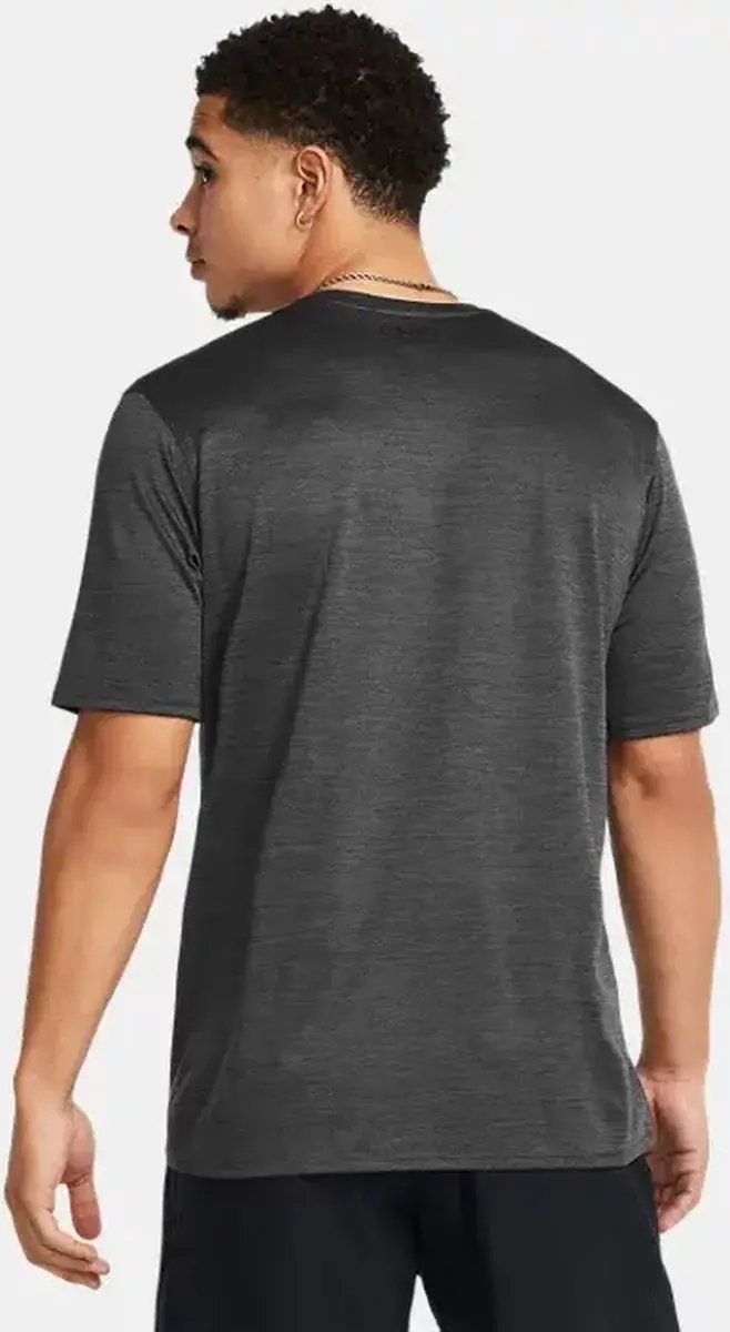 Under Armour UA Tech Vent SS-Grey Heren Sportshirt XXL - Castlerock/Zwart