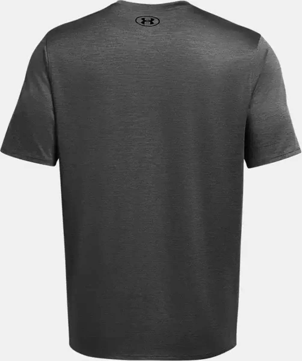Under Armour UA Tech Vent SS-Grey Heren Sportshirt XXL - Castlerock/Zwart