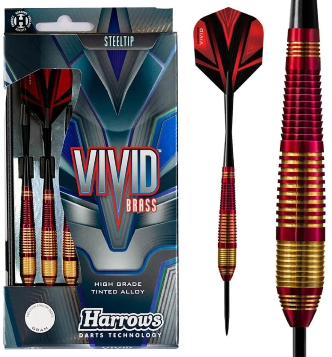 Harrows Vivid Brass Darts 22g