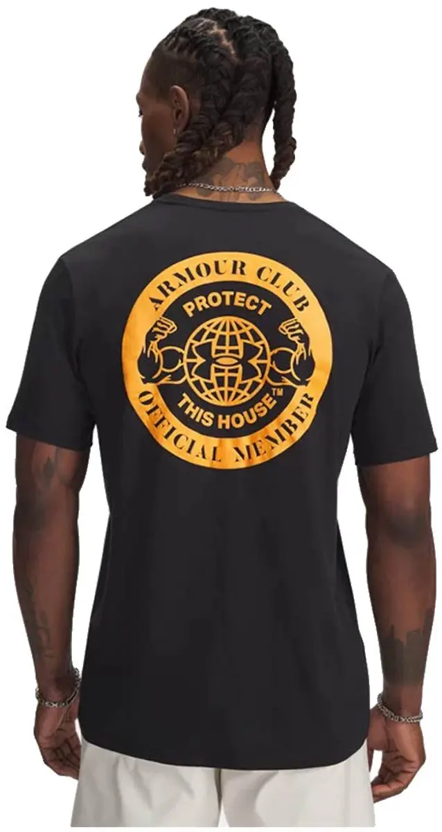 Under Armour Armour Club T-shirt M - Zwart