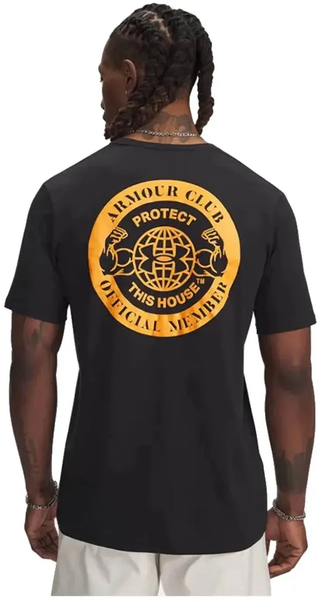 Under Armour Armour Club T-shirt M - Zwart