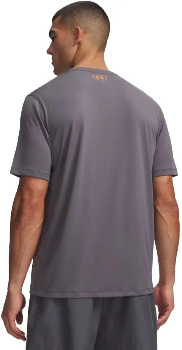 Under Armour UA Tech Play Short Sleeve Heren Sportshirt - Castlerock