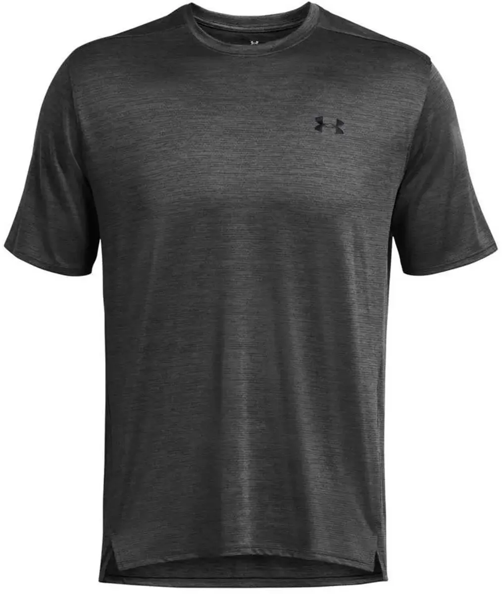 Under Armour UA Tech Vent Heren Sportshirt - Castlerock/Zwart