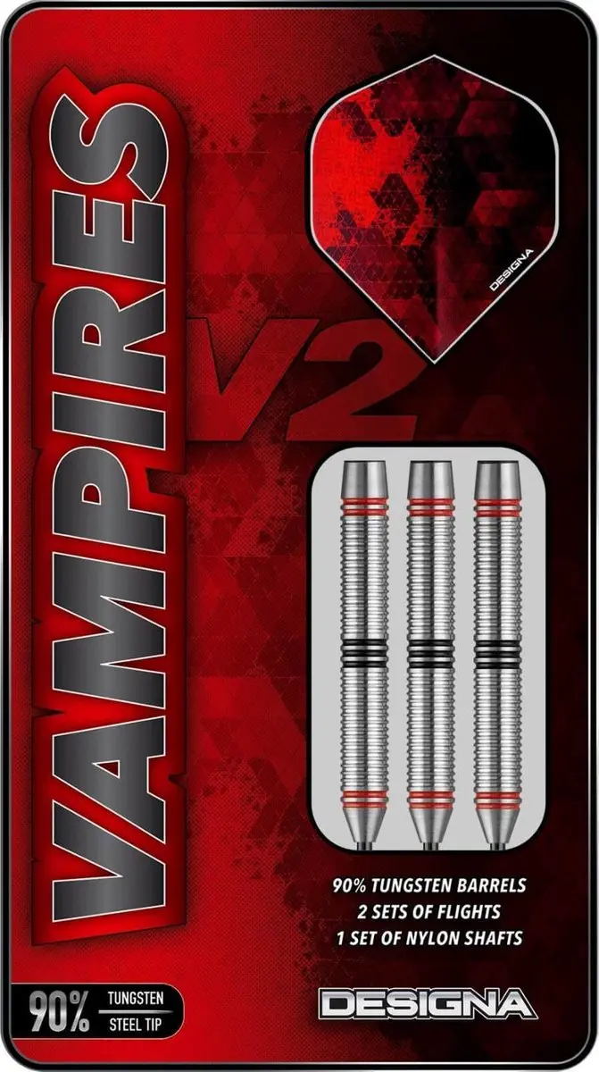 Designa Darts Vampires V2 M4 - 26 gram - 3 Stuks