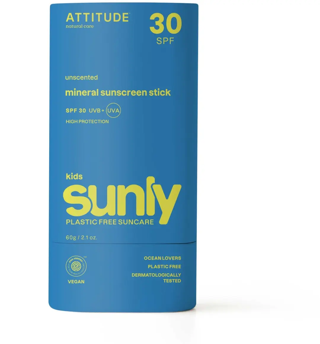 Attitude Sunly Zonnebrandstick Baby & Kind SPF 30