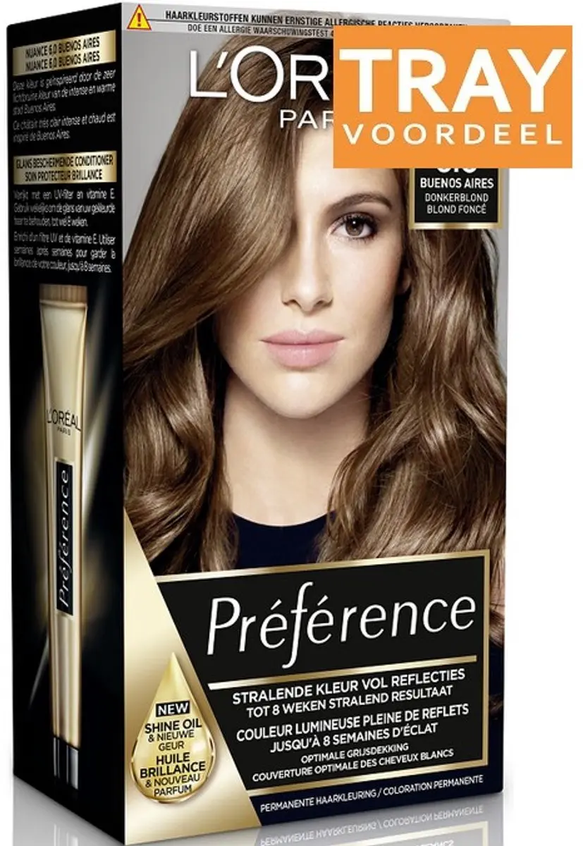 L'Oréal Paris Preference 6.0 Buenos Aires Donkerblond Haarverf