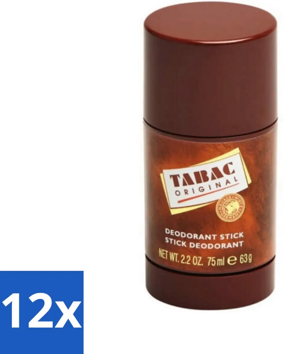 Tabac Original Deodorant Stick 75ml - 12 Stuks