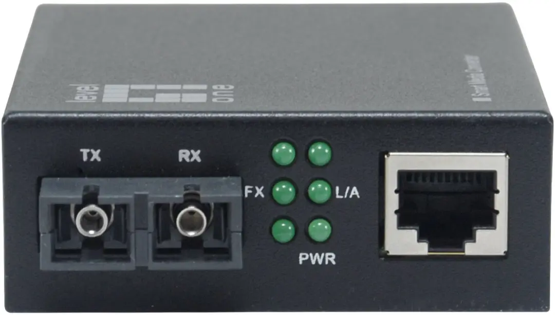 LevelOne GVM-2002 Netwerk Media Converter 1000Mbit