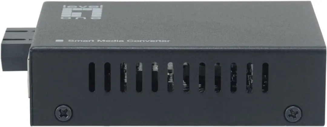 LevelOne GVM-2002 Netwerk Media Converter 1000Mbit - Zwart