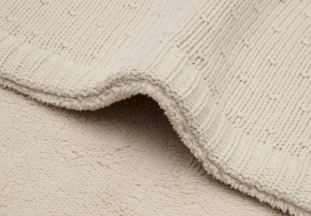 Jollein Baby Deken Wieg 75x100cm Sprinkle Knit - Sand