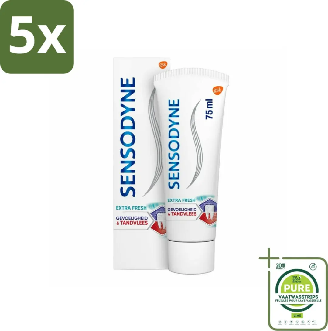 Sensodyne Tandpasta Gevoelige Tanden & Tandvlees Extra Fresh 375ml