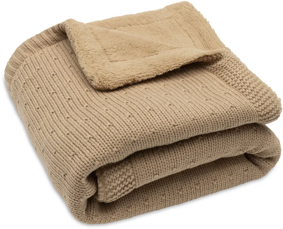 Jollein Baby Deken Wieg 75x100cm Sprinkle Knit - Hazel