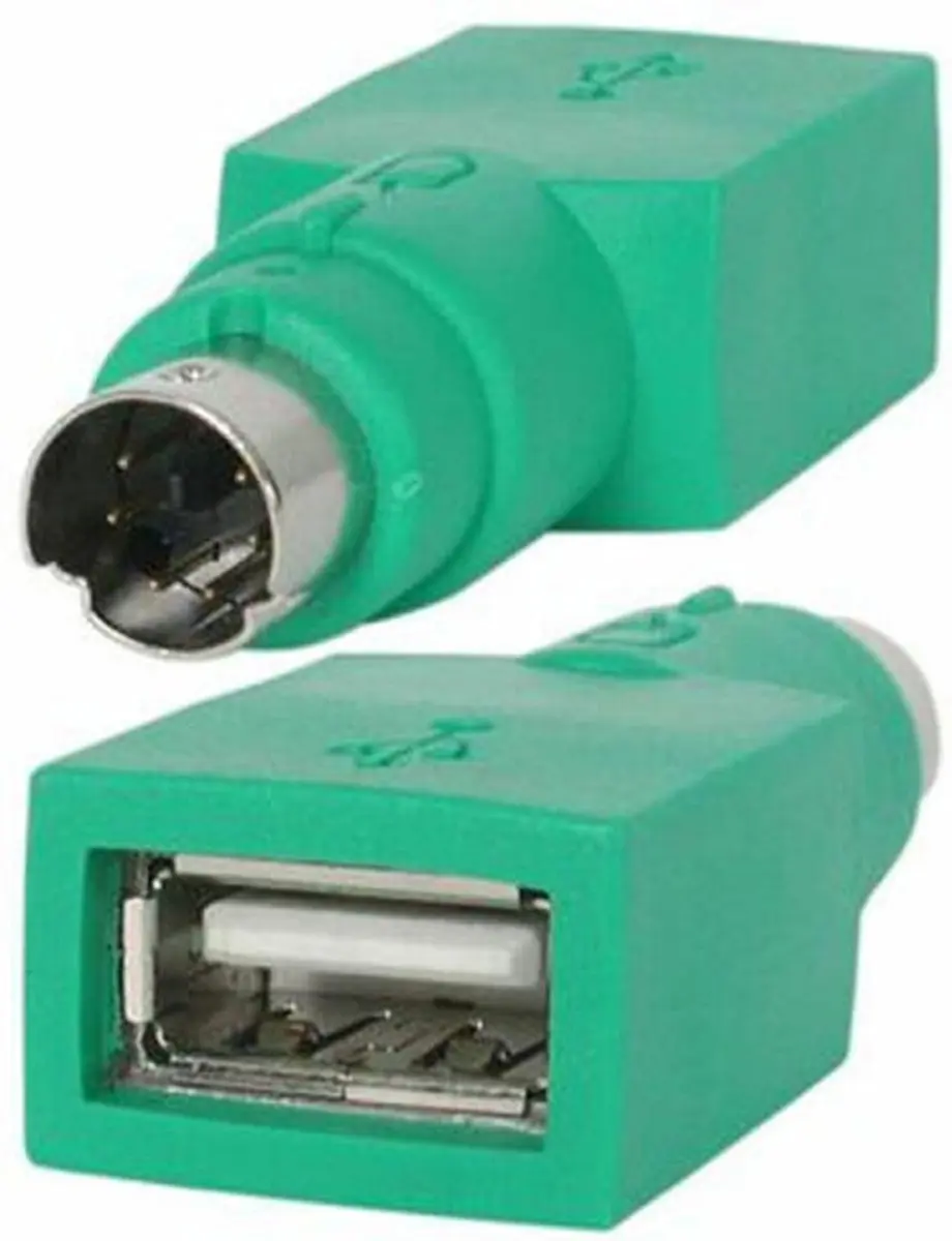 Startech GC46FM PS/2 naar USB-adapter - Groen