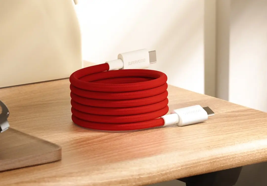 OnePlus SuperVOOC USB-C Kabel 100W 120cm - Rood - afbeelding 6 van 6