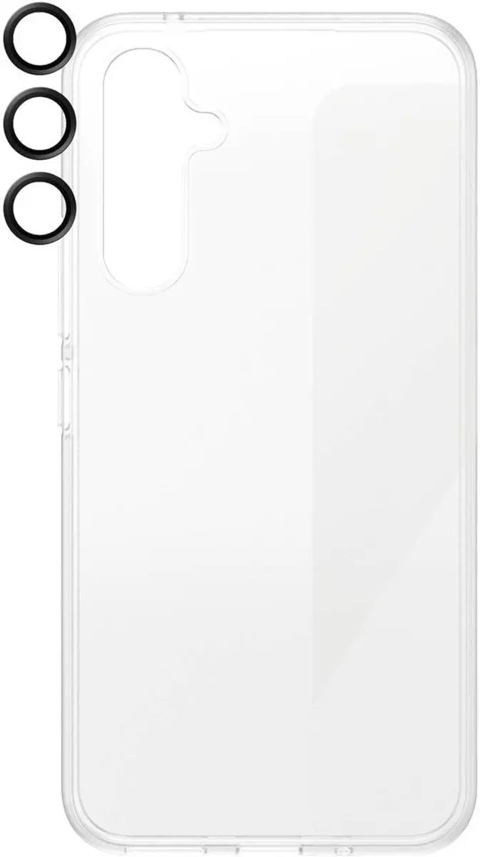 PanzerGlass Edge2Edge Glas + Hoes + Lensset - Samsung Galaxy A55 5G - afbeelding 6 van 6