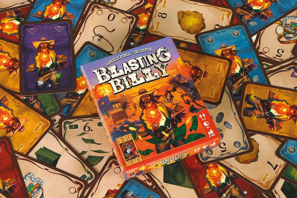 999 Games Blasting Billy Kaartspel - 2-5 Spelers