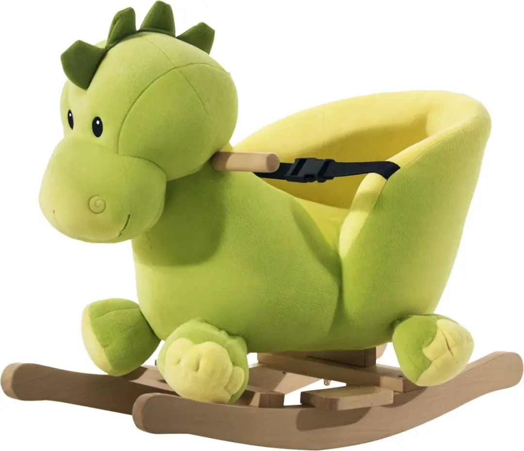 Homcom Kinderschommelpaard Hout 60x33x45cm