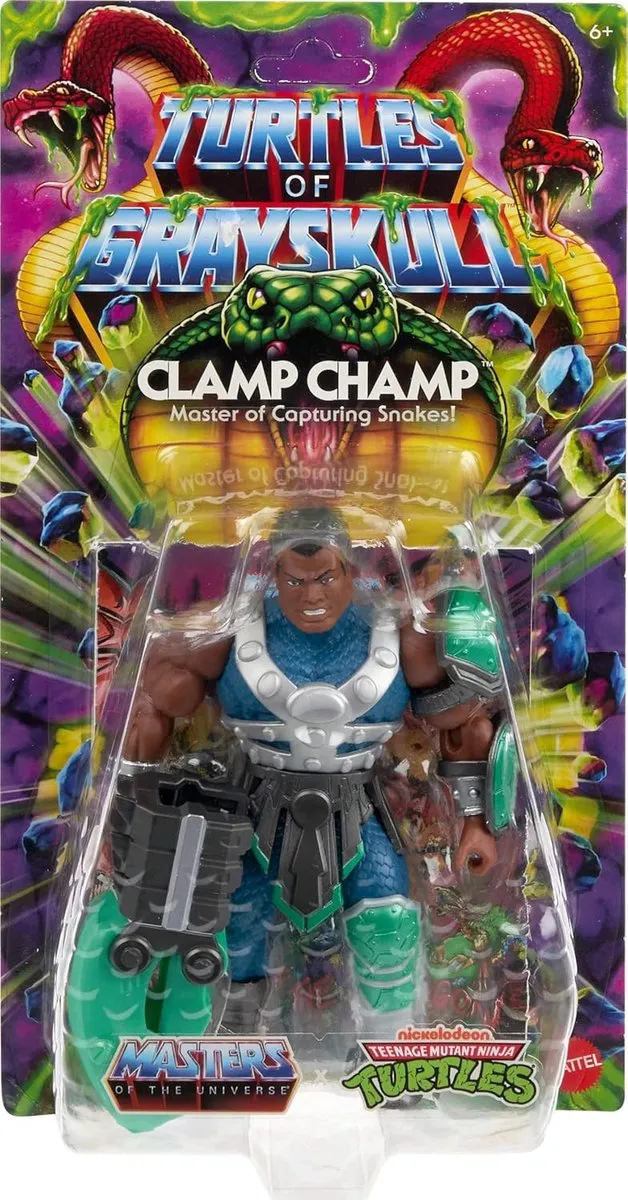 Mattel Masters of the Universe Clamp Champ Reptile