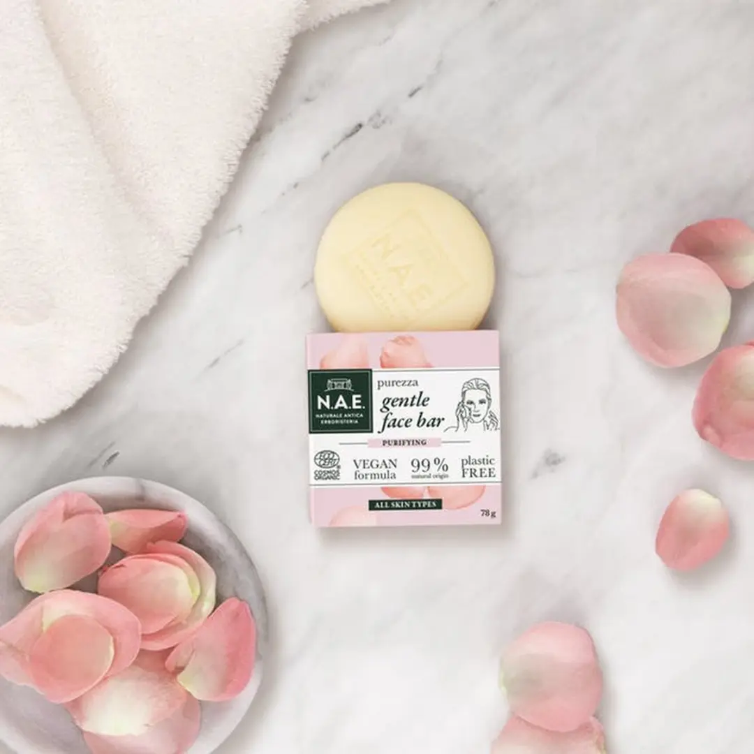 N.A.E Purezza Gentle Face Bar - 78g - afbeelding 6 van 6