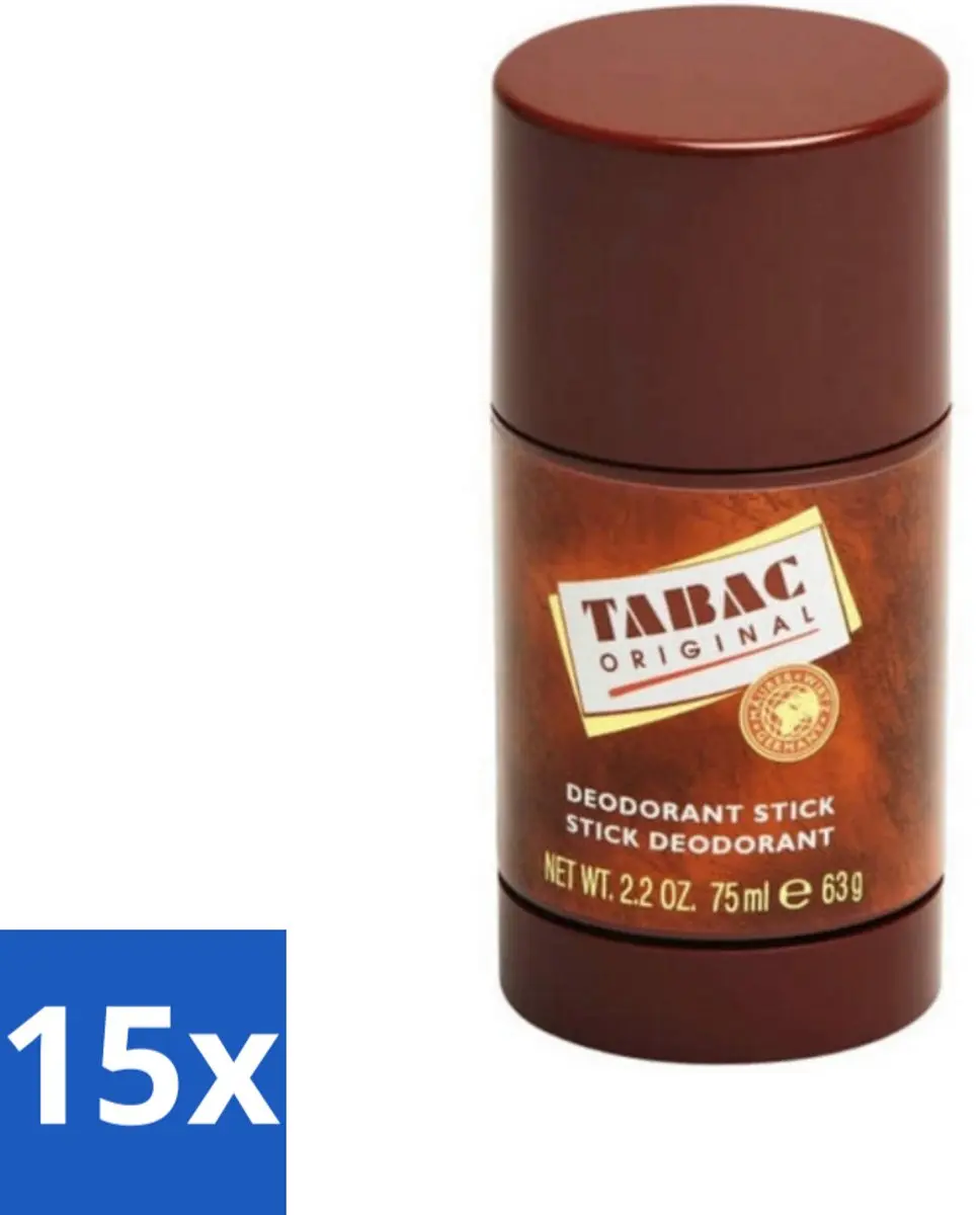 Tabac Original Deodorant Stick 75ml - 15 Stuks