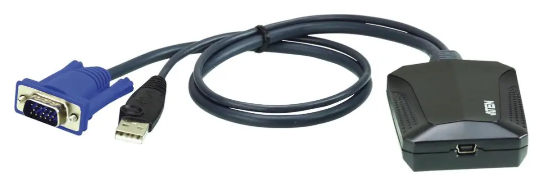 ATEN CV211 USB Console Adapter - Zwart