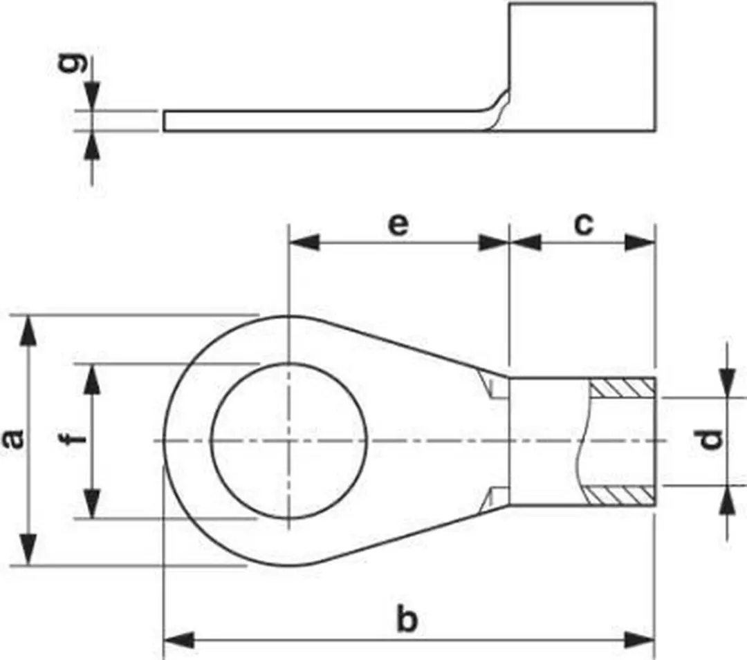 Phoenix Contact 3240079 Ringkabelschoen 2.50mm² - 5.3mm - 100 Stuks