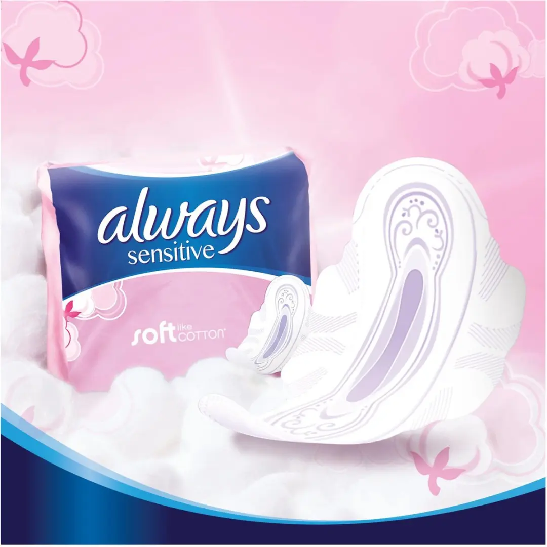 Always Sensitive Maandverband - 14 Stuks - afbeelding 6 van 6